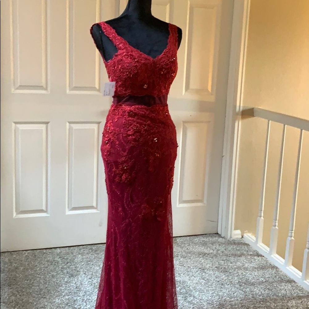 A formal dress